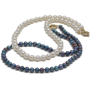 affordable white pearl necklace