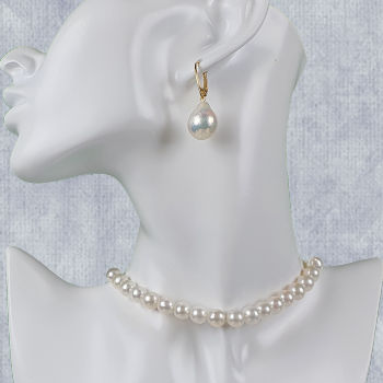 big baroque pearl earrings